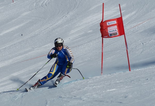 Anja Paerson (SWE) heading to breakfast after training in the Red Bull International Race Training Arena